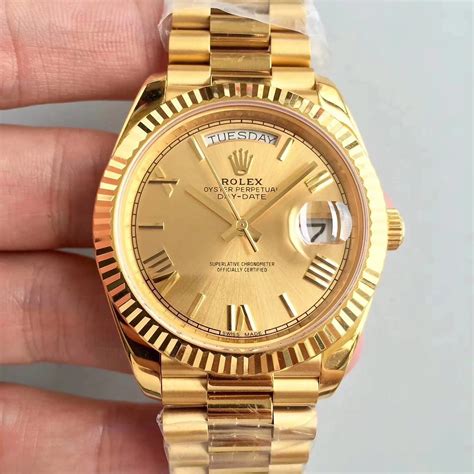 replica of day date rolex gold|best rolex day date homage.